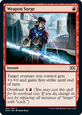 Weapon Surge - Double Masters Spoiler