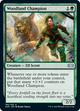 Woodland Champion - Double Masters Spoiler