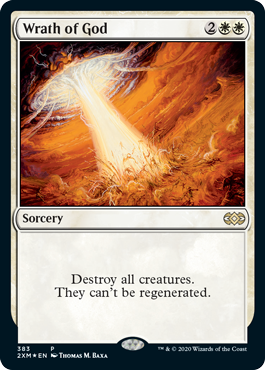 Wrath of God (Variant) - Double Masters Spoilers