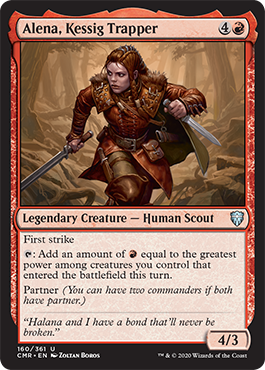 Alena, Kessig Trapper - Commander Legends Spoiler