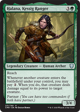 Halana, Kessig Ranger - Commander Legends Spoiler