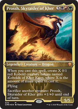 Prossh, Skyraider of Kher - Commander Legends Spoiler