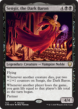 Sengir, the Dark Baron - Commander Legends Spoiler