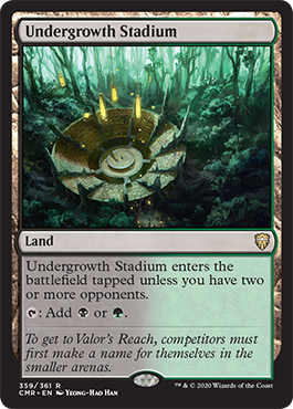 Undergrowth Stadium - Commander Legends Spoiler