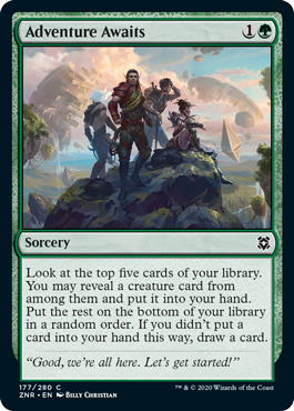 Adventure Awaits - Zendikar Rising Spoiler