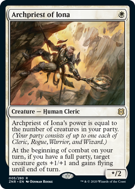 Archpriest of Iona - Zendikar Rising Spoiler