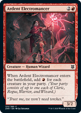 Ardent Electromancer - Zendikar Rising Spoiler