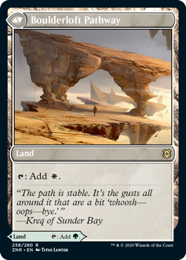 Boulderloft Pathway - Zendikar Rising Spoiler