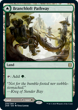 Branchloft Pathway - Zendikar Rising Spoiler