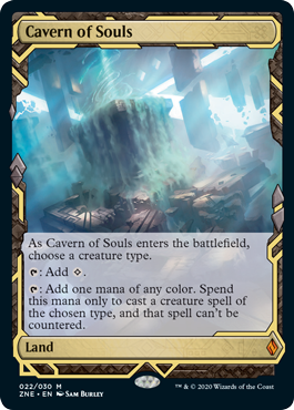 Cavern of Souls Variant - Zendikar Rising Spoiler