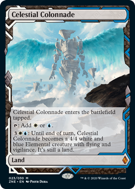 Celestial Colonnade Variant - Zendikar Rising Spoiler