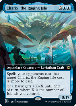 Charix, the Raging Isle Variant - Zendikar Rising Spoiler