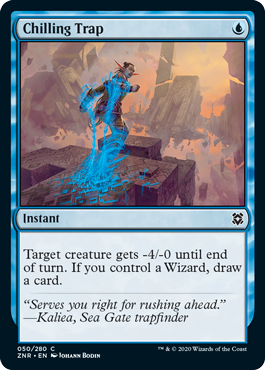 Chilling Trap - Zendikar Rising Spoiler