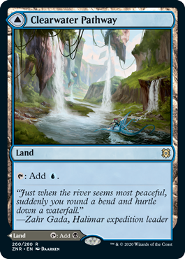 Clearwater Pathway - Zendikar Rising Spoiler