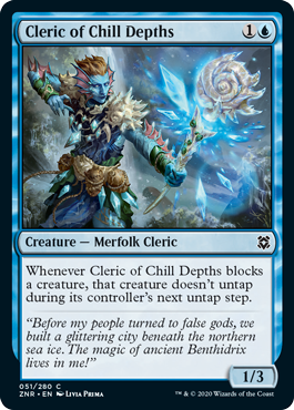 Cleric of Chill Depths - Zendikar Rising Spoiler