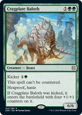 Cragplate Baloth - Zendikar Rising Spoiler