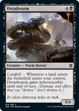 Dreadwurm - Zendikar Rising Spoiler