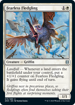 Fearless Fledgling - Zendikar Rising Spoiler