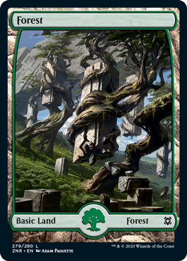 Forest 03 - Zendikar Rising Spoiler