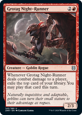 Grotag Night-Runner - Zendikar Rising Spoiler