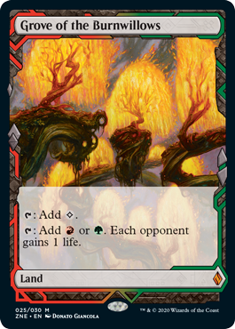 Grove of the Burnwillows - Zendikar Rising Spoiler