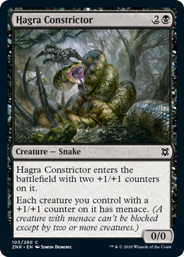 Hagra Constrictor - Zendikar Rising Spoiler