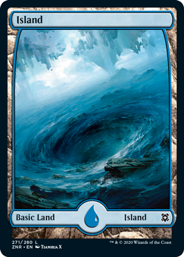 Island 01 - Zendikar Rising Spoiler