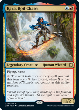 Kaza, Roil Chaser - Zendikar Rising Spoiler