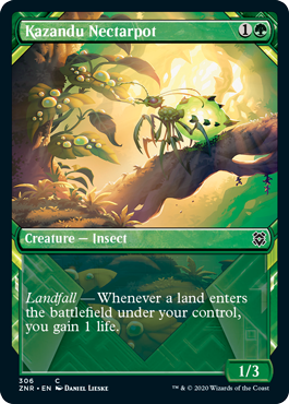 Kazandu Nectarpot Variant - Zendikar Rising Spoiler