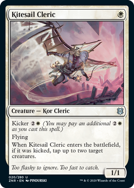 Kitesail Cleric - Zendikar Rising Spoiler