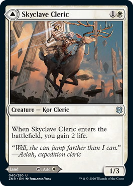 Kor Cleric - Zendikar Rising Spoiler