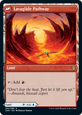 Lavaglide Pathway - Zendikar Rising Spoiler