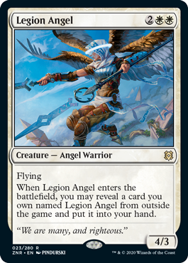 Legion Angel - Zendikar Rising Spoiler