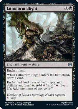 Lithoform Blight - Zendikar Rising Spoiler