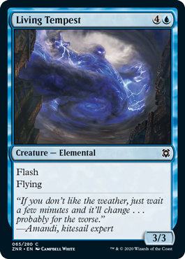 Living Tempest - Zendikar Rising Spoiler