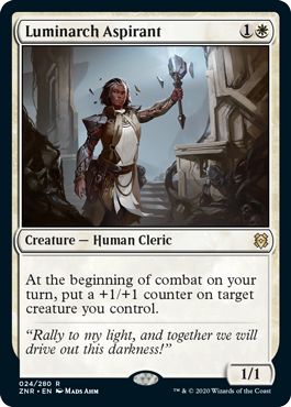 Luminarch Aspirant - Zendikar Rising Spoiler