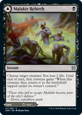 Malakir Rebirth - Zendikar Rising Spoiler