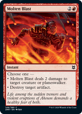 Molten Blast - Zendikar Rising Spoiler