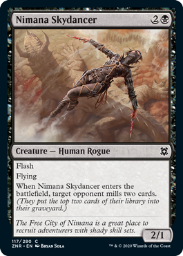 Nimana Skydancer - Zendikar Rising Spoiler