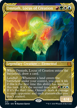 Omnath, Locus of Creation Variant - Zendikar Rising Spoiler