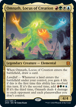 Omnath, Locus of Creation - Zendikar Rising Spoiler