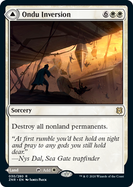 Ondu Inversion - Zendikar Rising Spoiler