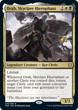 Orah, Skyclave Hierophant - Zendikar Rising Spoiler