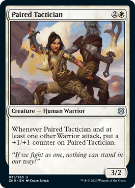 Paired Tactician - Zendikar Rising Spoiler