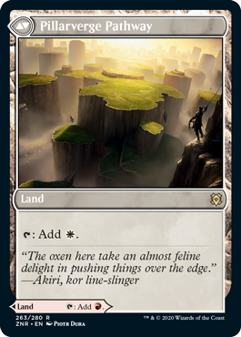 Pillarverge Pathway - Zendikar Rising Spoiler