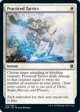 Practiced Tactics - Zendikar Rising Spoiler