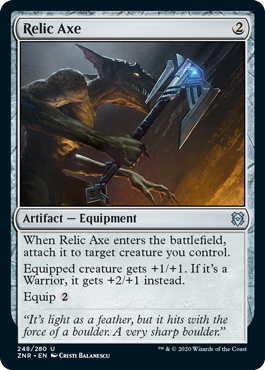 Relic Axe - Zendikar Rising Spoiler