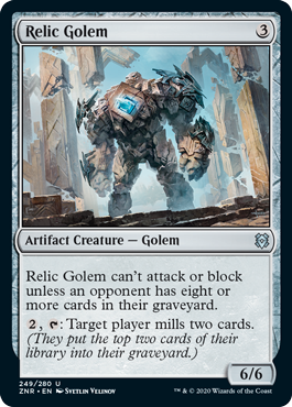 Relic Golem - Zendikar Rising Spoiler