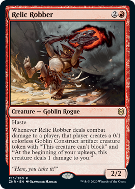 Relic Robber - Zendikar Rising Spoiler