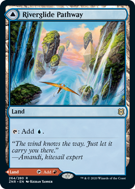 Riverglide Pathway - Zendikar Rising Spoiler